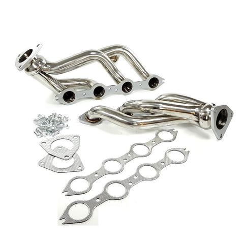 99-06 Chevy&GMC Suburban Silverado Sierra 1500 Yukon 4.8L 5.3L Stainless Exhaust Manifold Headers