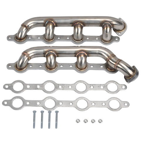 Stainless Steel Headers Manifolds For Ford Powerstroke F250 F350 F450 7.3L 99-03