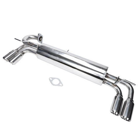 1985-1989 Toyota MR2 w/ Quad W10 SW 4A-GE 2 Inch Dual Muffler Tip Axle Back Catback Exhaust System