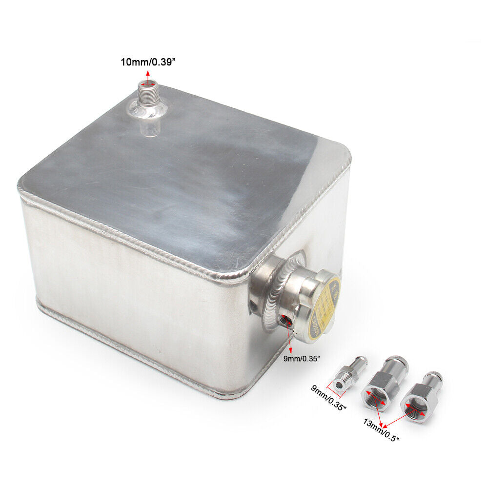 2.5L Aluminum Radiator Coolant Overflow Reservoir Recovery Water Tank –  Gstpautoparts