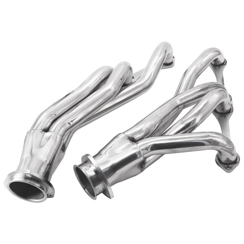 Chevy 265-400 V8 Small Block SBC Stainless Steel Shorty Manifold Header