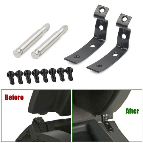 For Audi A4 S4 RS4 B6 B7 8E Glove Box Lid Hinge Snapped Repair Fix Kit Brackets