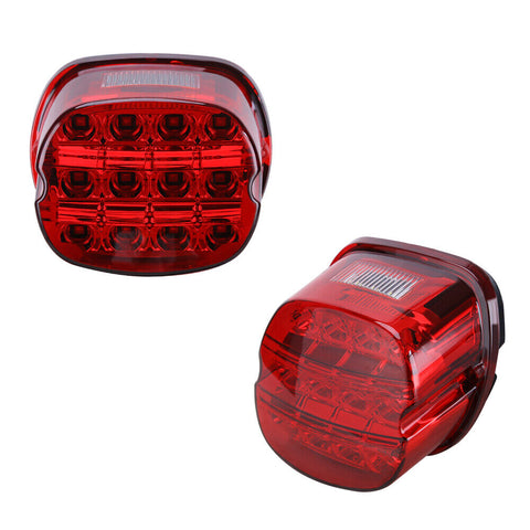 Harley LED Tail Light for 2000-2017 Models - Smoked 3-in-1 Brake Light