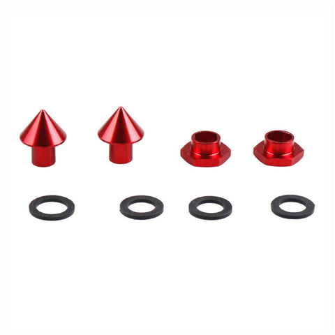 Rear Window Strut Hardware Kit Fit 92-95 Honda Civic 3Dr Hatchback EG6 CRV Red