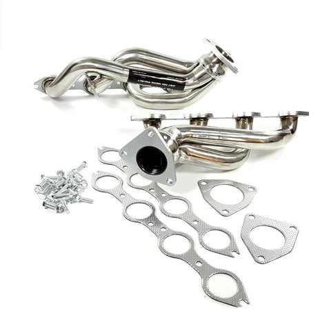 99-06 Chevy&GMC Suburban Silverado Sierra 1500 Yukon 4.8L 5.3L Stainless Exhaust Manifold Headers