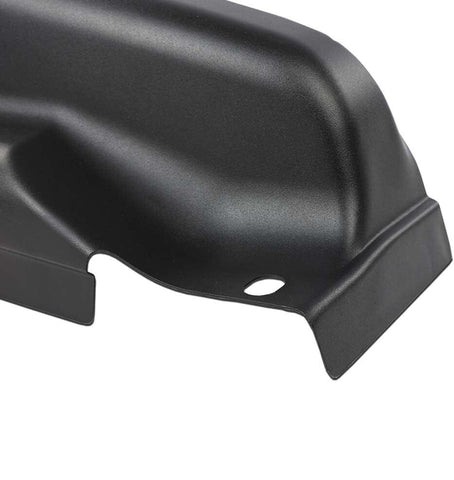 Fit For 2009-2014 Ford F-150 F150 4 Door Crew Cab Steel Cab Corners Pair Black