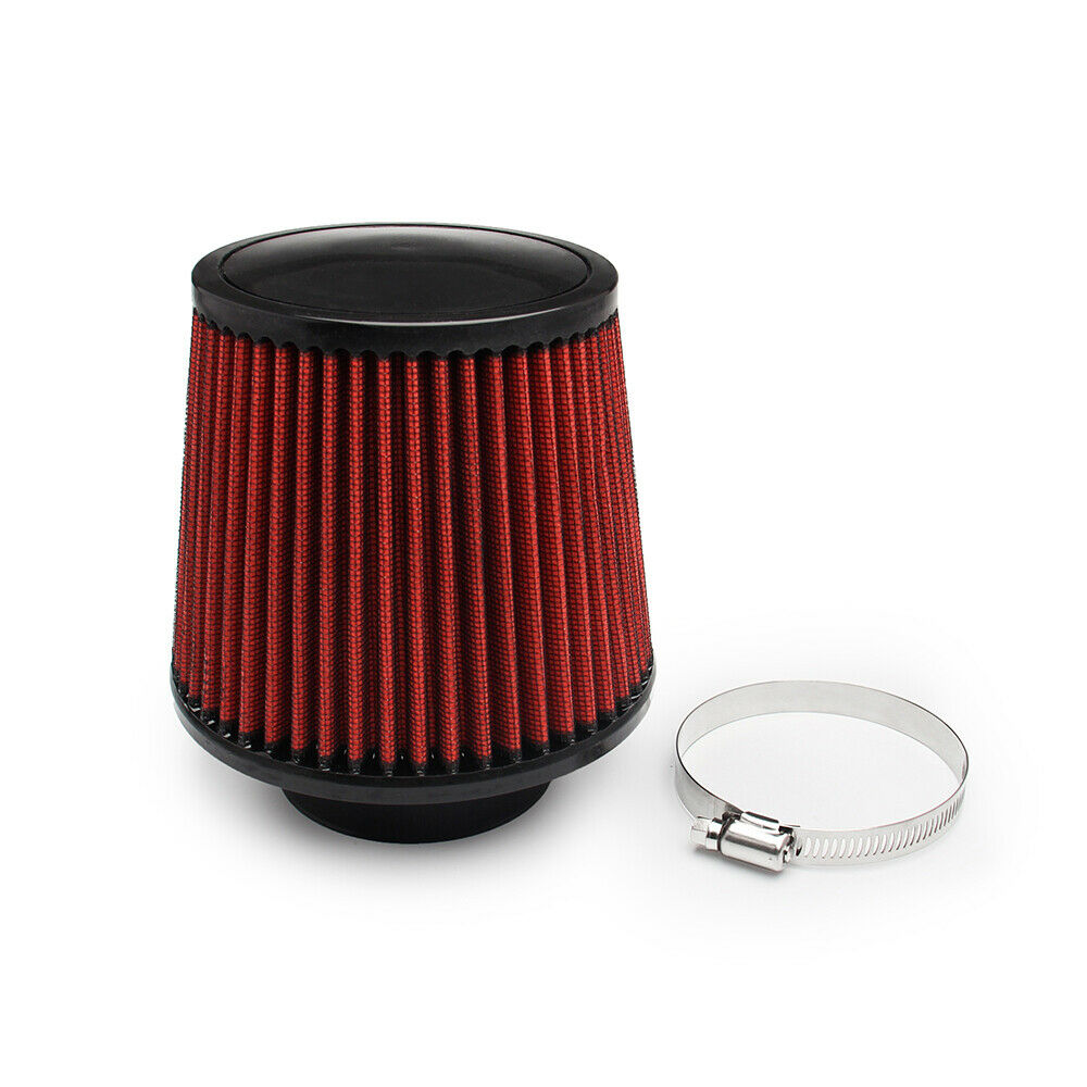 GSTP 3" 76mm High Flow Inlet Cleaner Dry Filter Cold Air Intake Cone Replacement