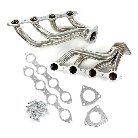 99-06 Chevy&GMC Suburban Silverado Sierra 1500 Yukon 4.8L 5.3L Stainless Exhaust Manifold Headers