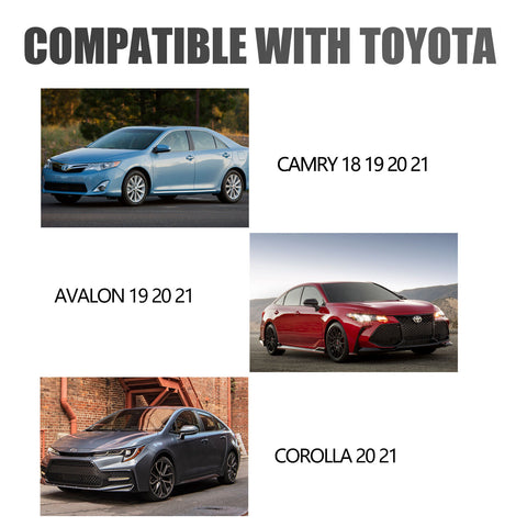 Toyota Camry 2018-2022 Carbon Fiber Shift Knob Cover Decorative Cover Protector