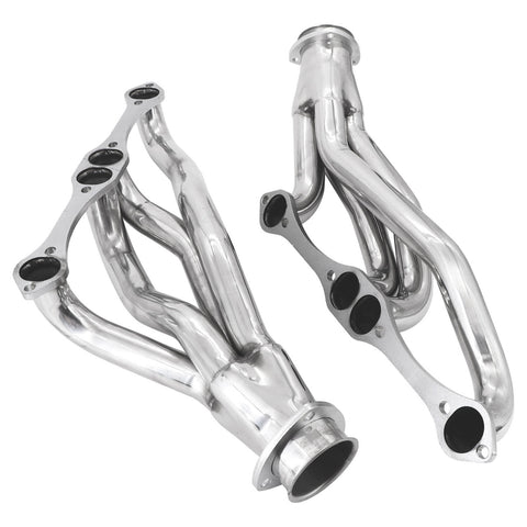 Chevy 265-400 V8 Small Block SBC Stainless Steel Shorty Manifold Header