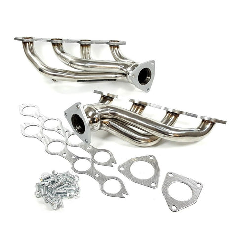 99-06 Chevy&GMC Suburban Silverado Sierra 1500 Yukon 4.8L 5.3L Stainless Exhaust Manifold Headers