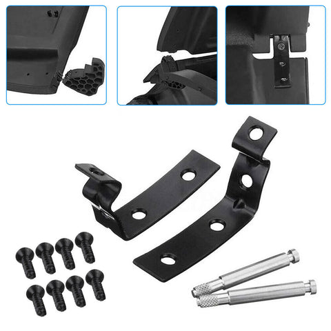 For Audi A4 S4 RS4 B6 B7 8E Glove Box Lid Hinge Snapped Repair Fix Kit Brackets