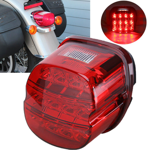 Harley LED Tail Light for 2000-2017 Models - Smoked 3-in-1 Brake Light