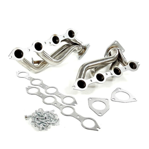 99-06 Chevy&GMC Suburban Silverado Sierra 1500 Yukon 4.8L 5.3L Stainless Exhaust Manifold Headers