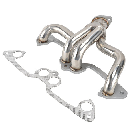 Stainless Steel Manifold Header w/ Gasket FOR 91-02 Jeep Wrangler 2.5L L4