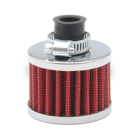 GSTP 12mm Cold Air Intake Filter Turbo Vent Crankcase Car Breather Valve Cover