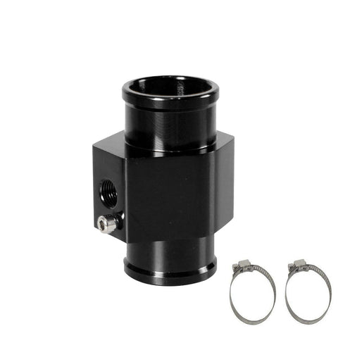 2 Pcs 26-40mm Water Temp Temperature Joint Pipe Sensor Gauge Radiator Hose Adapter T