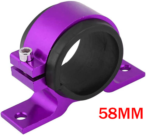 50MM/58MM Single Clamp Cradle Fuel Pump Bracket Fuel Filter Mounting Bracket